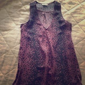 Vince sleeveless silk tunic